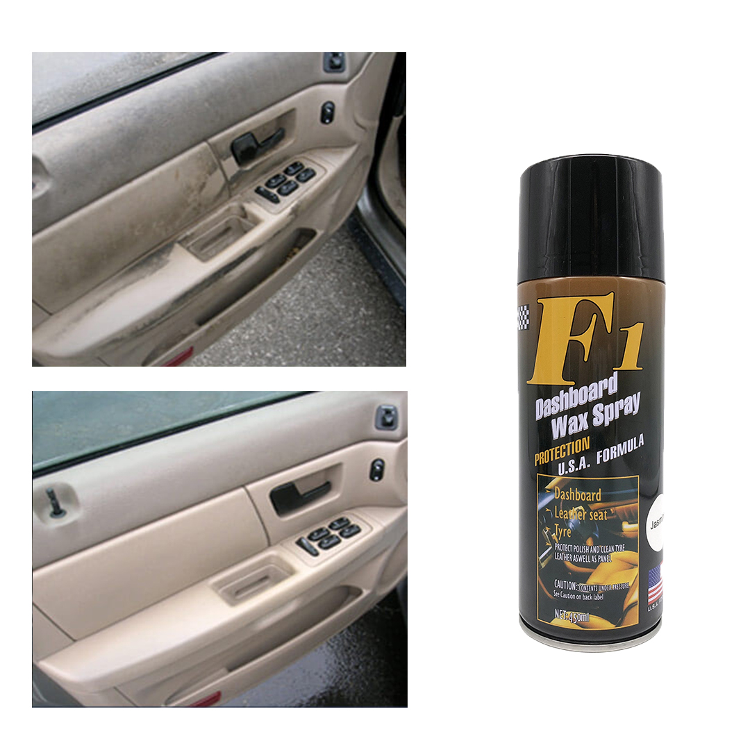 منظف لوحة سيارة الاكثر فعالية (dashboard wax spray)