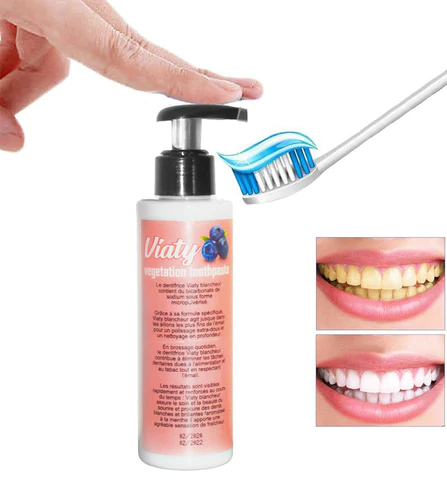 معجون للتبيض الاسنان – لا يباع في المتاجر (viaty)